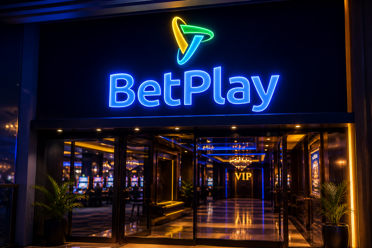 BetPlay login lobby entrance