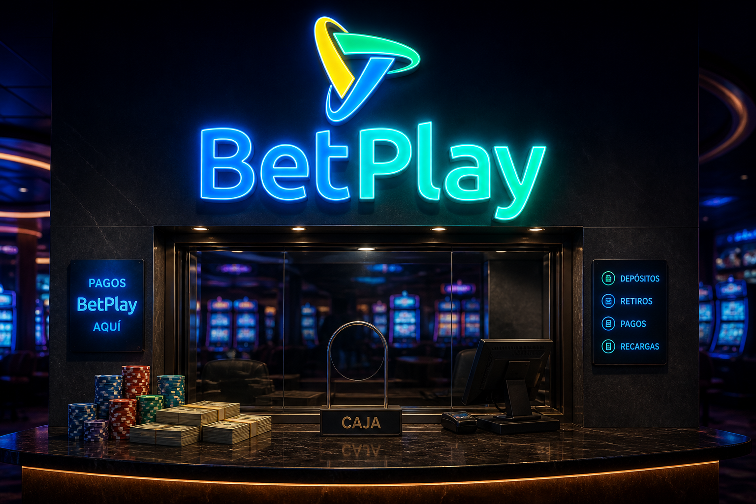 BetPlay cashier payments