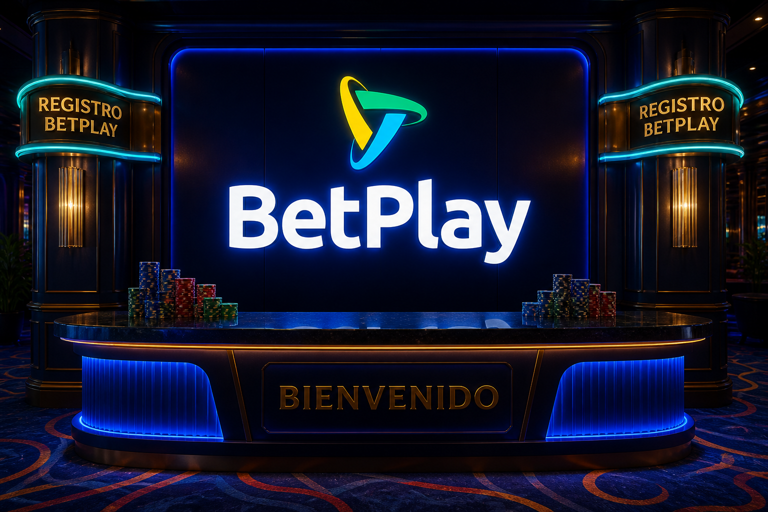 BetPlay registration welcome lounge