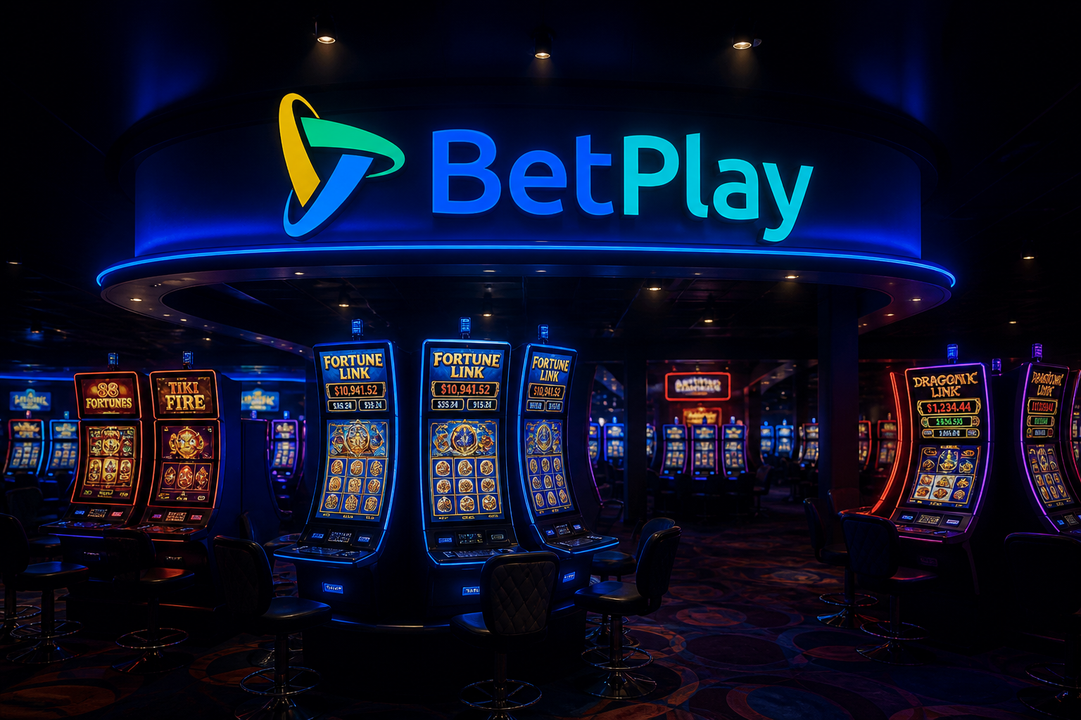 BetPlay slots floor